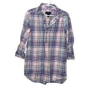 Polo by Ralph Lauren Multicolor Plaid Girls Shirt Dress